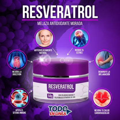 RESVERATROL™ – Máxima Protección Antioxidante para tu Bienestar (50g)