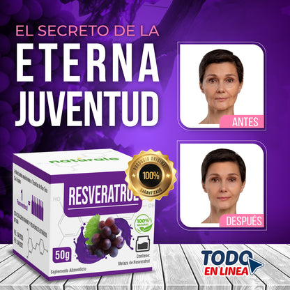 RESVERATROL™ – Máxima Protección Antioxidante para tu Bienestar (50g)